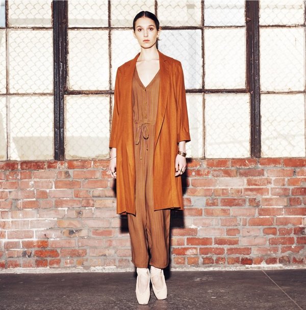 Ali Golden Notch Jacket Rust Ali Golden Notch Jacket Rust