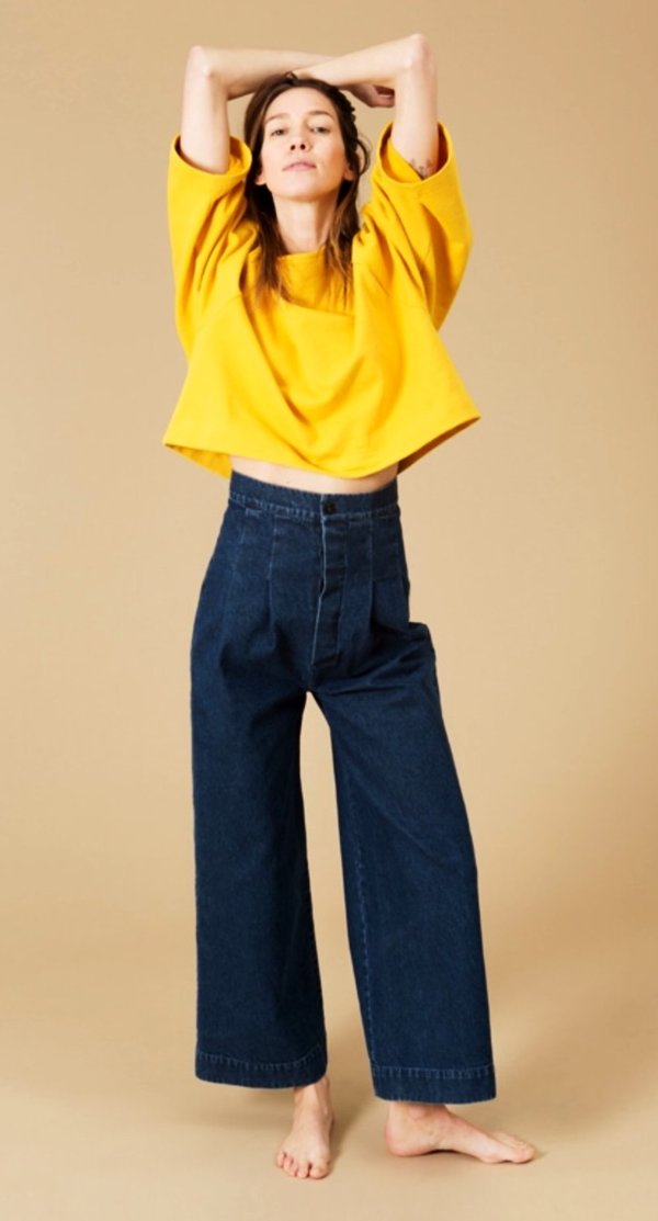 Ilana Kohn Mo Crop Top Gold Ilana Kohn Mo Crop Top Gold