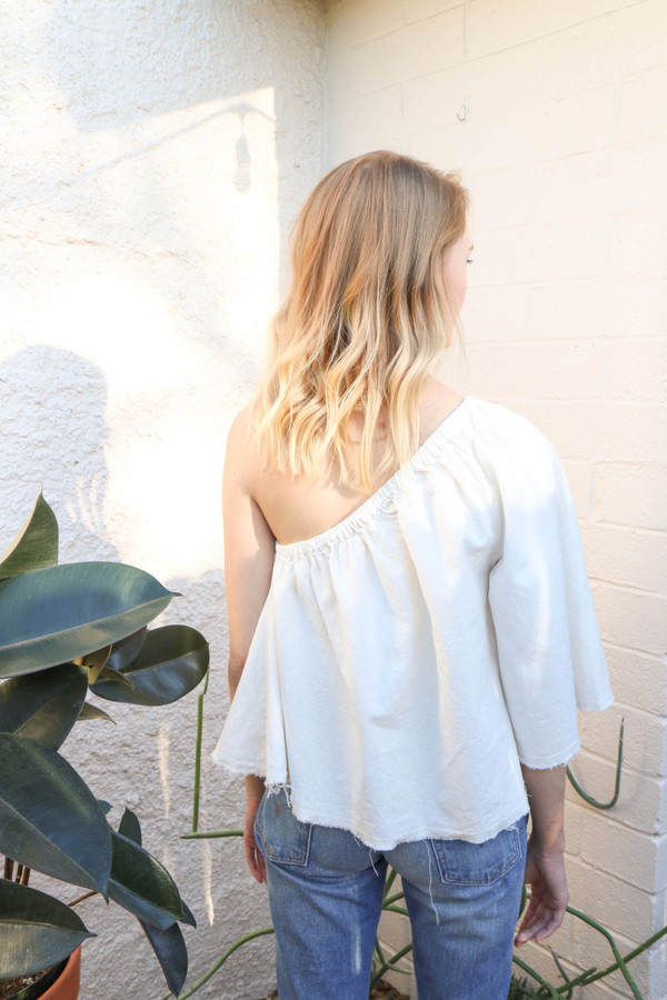 Lauren Winter Ballad Top in Ivory Lauren Winter Ballad Top in Ivory