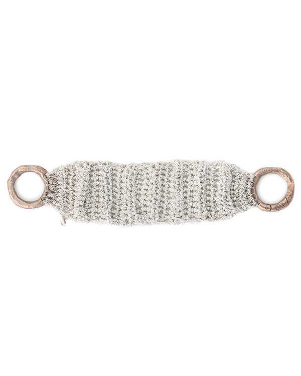 ARIELLE DE PINTO RIBBED BRACELET ARIELLE DE PINTO RIBBED BRACELET