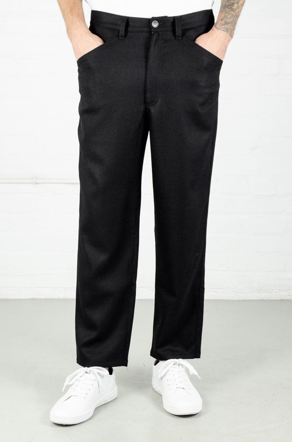 Men's Odin Slouchy Wool Crepe Trouser Men's Odin Slouchy Wool Crepe Trouser