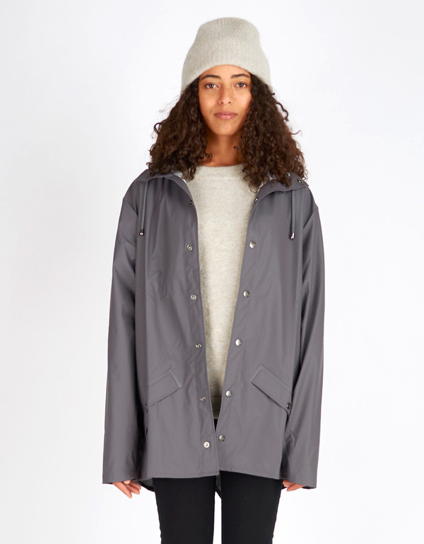 Rains Jacket Women's Smoke Rains Jacket Women's Smoke