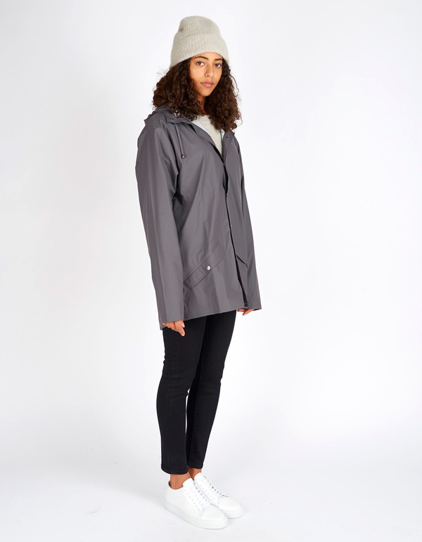 Rains Jacket Women's Smoke Rains Jacket Women's Smoke