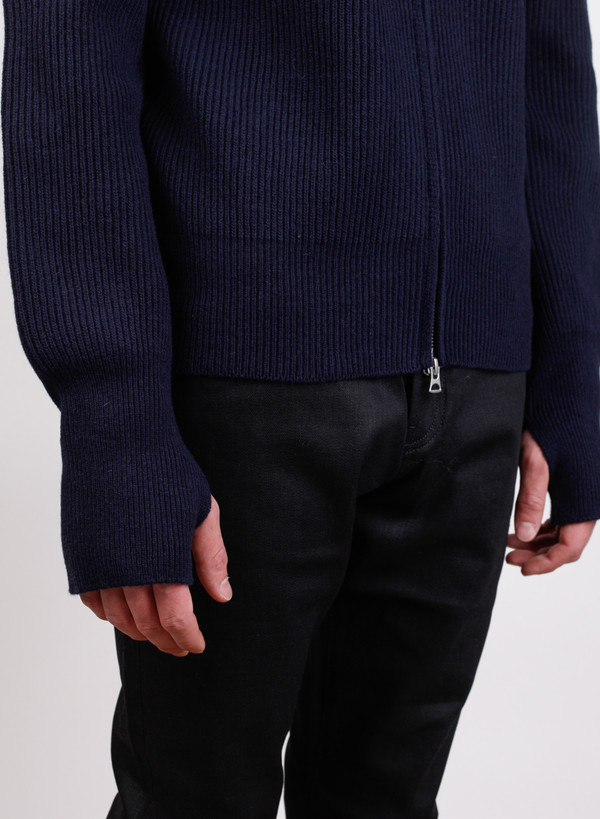 Our Legacy Knit Liner Navy Merino Our Legacy Knit Liner Navy Merino