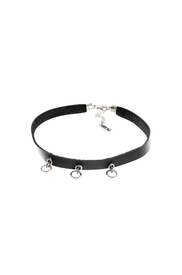 Luv Aj Rococo Hoop Choker in Silver Luv Aj Rococo Hoop Choker in Silver
