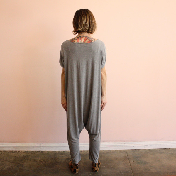 BIG FUN THING Big Fun Romper - gray BIG FUN THING Big Fun Romper - gray
