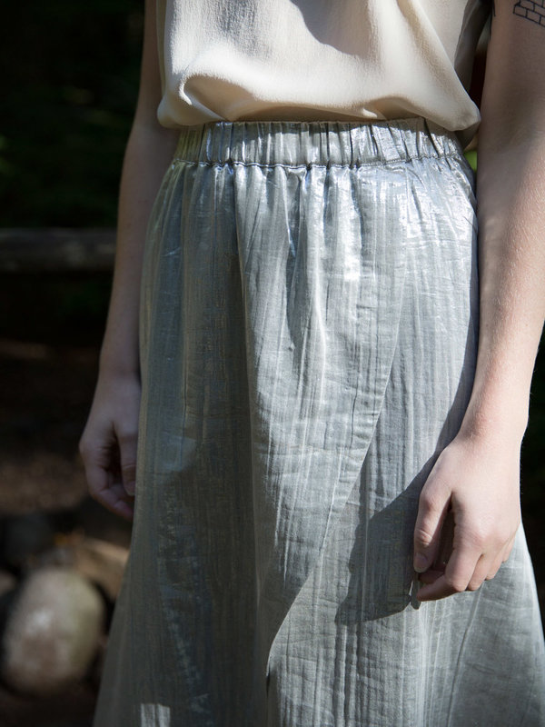 Wray Silver Geometry Skirt Wray Silver Geometry Skirt