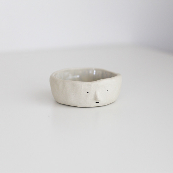 Rami Kim Hand Pinched Face Dish Rami Kim Hand Pinched Face Dish