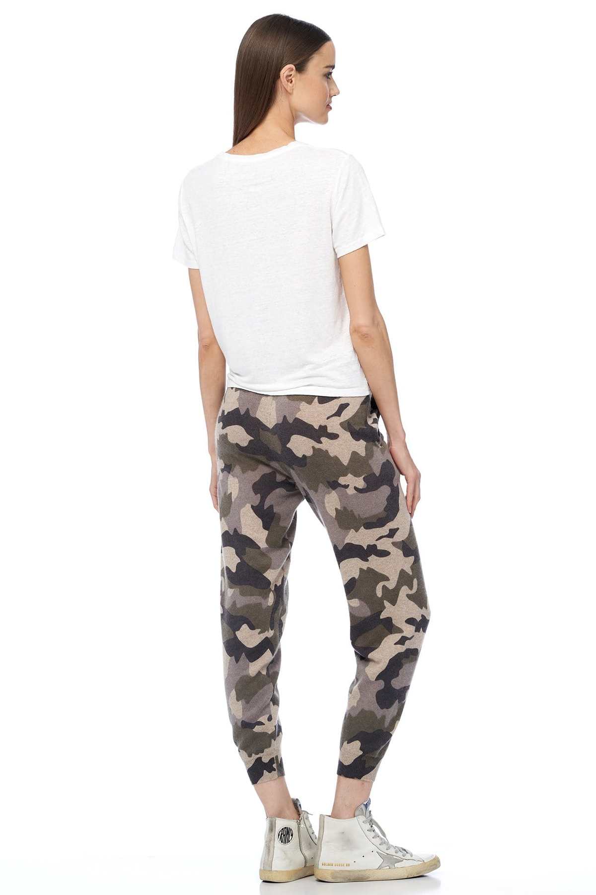 360 Cashmere London Joggers in Sesame 
