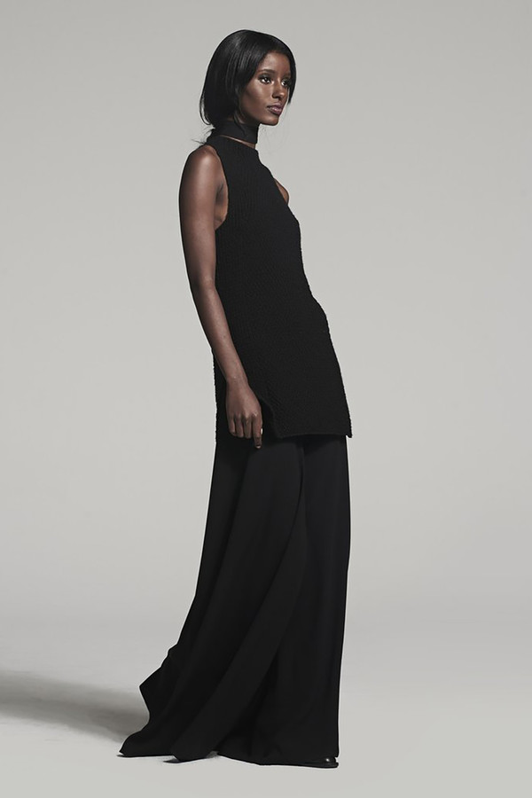 VOZ Textured Mock Neck - Black VOZ Textured Mock Neck - Black