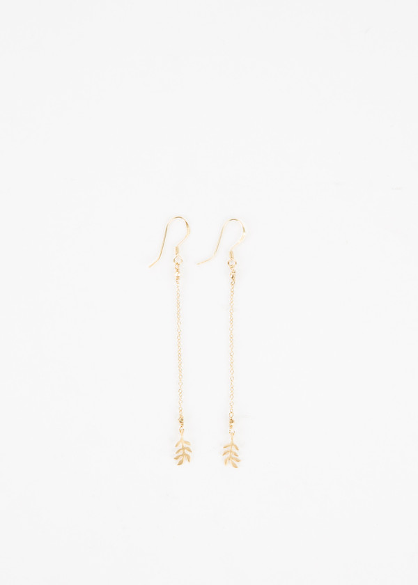 5 Octobre Long Leaf Earrings 5 Octobre Long Leaf Earrings