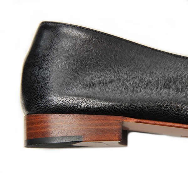 Martiniano Black Kid Glove Shoe Martiniano Black Kid Glove Shoe