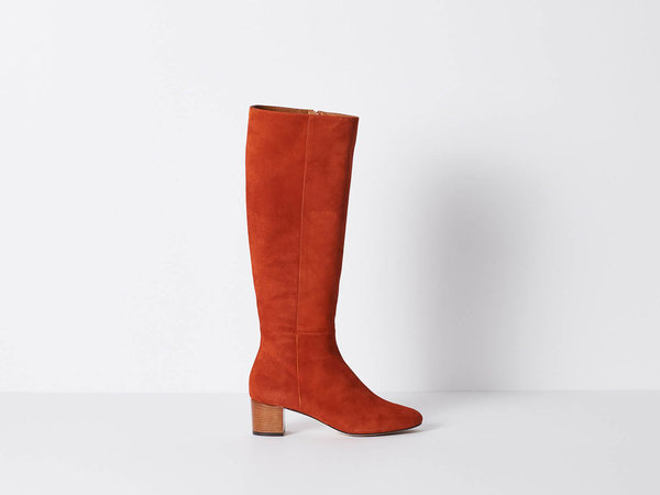 Vanessa Bruno Rust Suede Boot Vanessa Bruno Rust Suede Boot