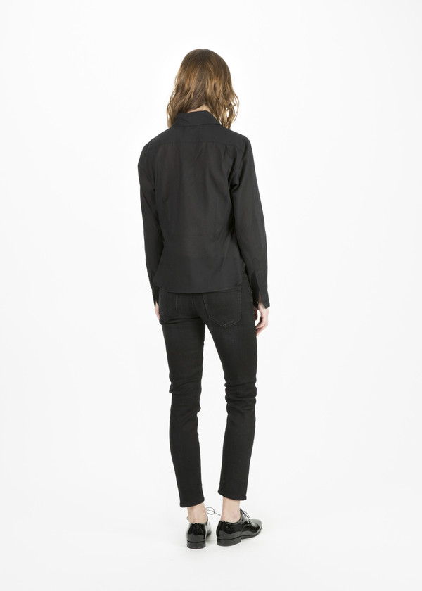 Margaret Howell Low Collar Button Up Shirt Margaret Howell Low Collar Button Up Shirt