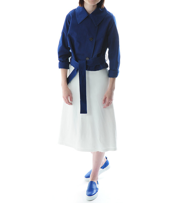 Apiece Apart Alethea Cropped Trench Apiece Apart Alethea Cropped Trench