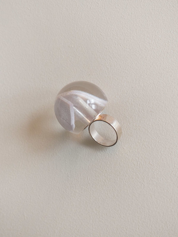Cast + Combed Orb Ring Cast + Combed Orb Ring