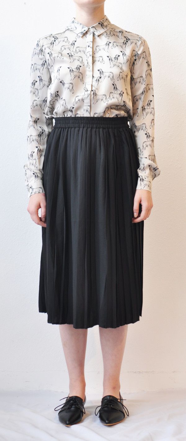 Storm + Marie Storm and Marie "Lily" Plisse Gathered Skirt Storm + Marie Storm and Marie "Lily" Plisse Gathered Skirt