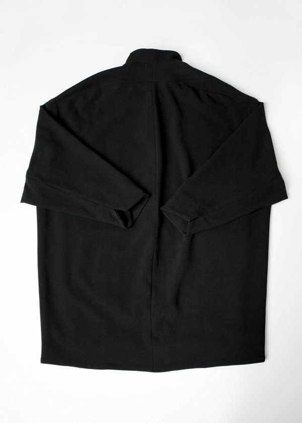 Berenik COAT REVERS PLAIN BLACK Berenik COAT REVERS PLAIN BLACK