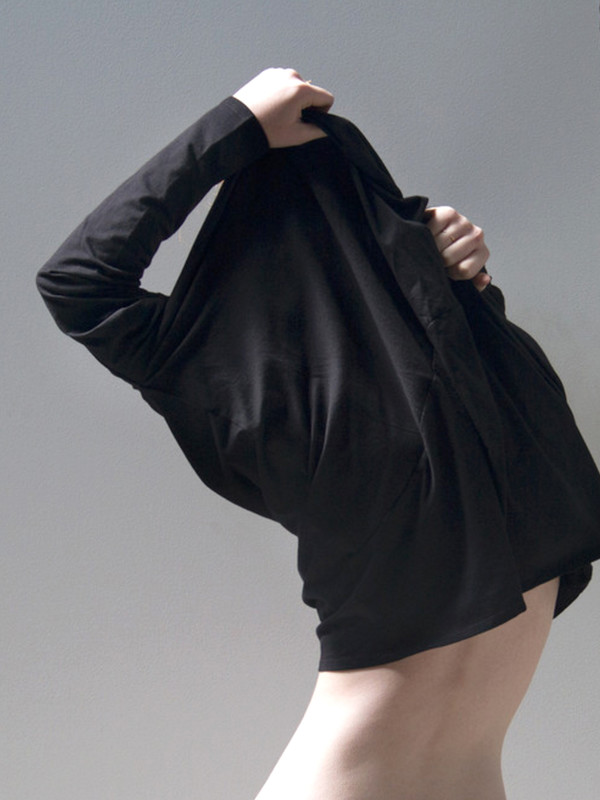 Kowtow Drape Back Top Black Kowtow Drape Back Top Black