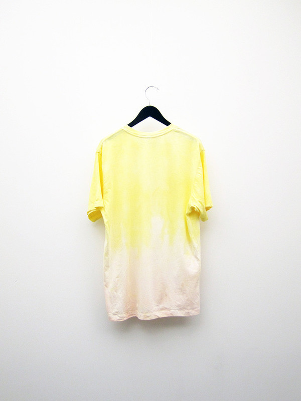 Unisex Audrey Louise Reynolds T-Shirt, 1/2 Yellow 1/2 Peach Unisex Audrey Louise Reynolds T-Shirt, 1/2 Yellow 1/2 Peach