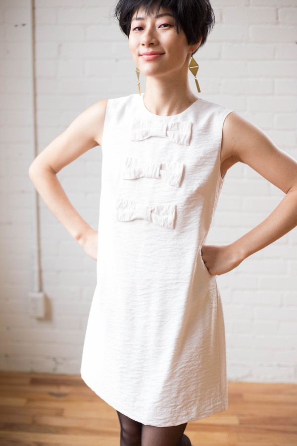Birds of North America Flutter Dress (Ivory) Birds of North America Flutter Dress (Ivory)