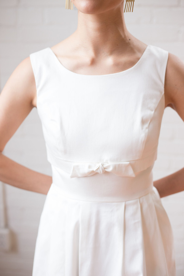 Birds of North America Soar Dress (Ivory) Birds of North America Soar Dress (Ivory)