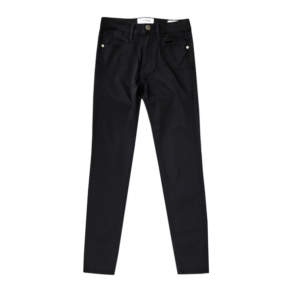 FRAME Denim LE HIGH SKINNY - BLACK FRAME Denim LE HIGH SKINNY - BLACK