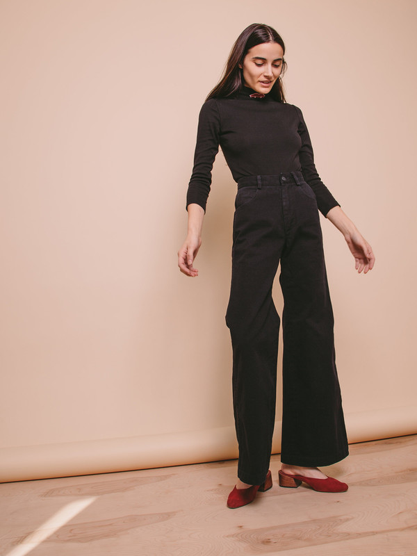 Carleen Nellie Wide Leg Jeans - Black Carleen Nellie Wide Leg Jeans - Black