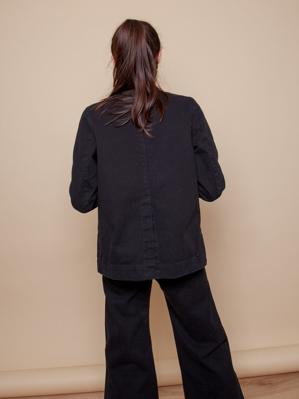 Carleen Triangle Pocket Jacket - Black Carleen Triangle Pocket Jacket - Black
