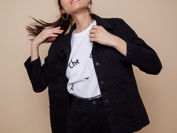 Carleen Triangle Pocket Jacket - Black Carleen Triangle Pocket Jacket - Black