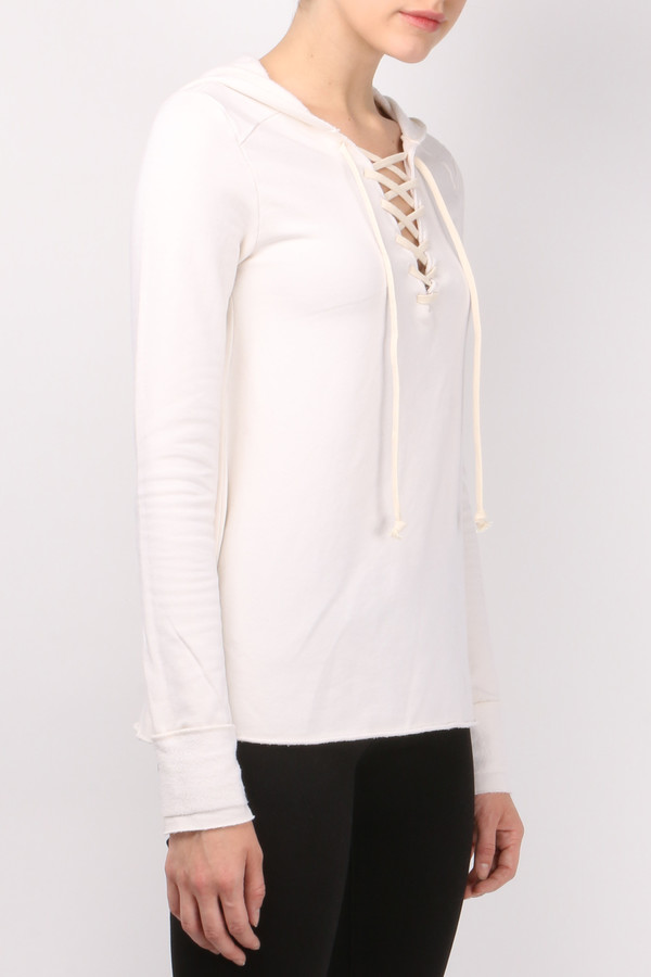 R&R Surplus Lace Up Hooded Sweatshirt R&R Surplus Lace Up Hooded Sweatshirt