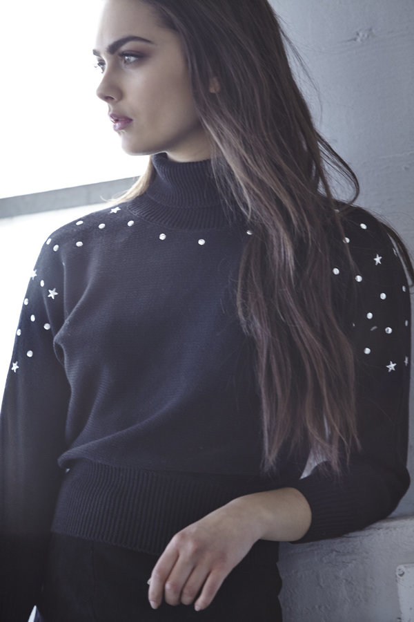 Callahan Star Studded Turtleneck Callahan Star Studded Turtleneck