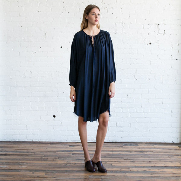 Raquel Allegra Shirred Dress Raquel Allegra Shirred Dress