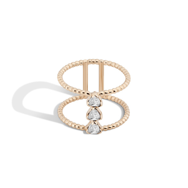 Shahla Karimi 14K Gold Birthstone Ring No. 4 Shahla Karimi 14K Gold Birthstone Ring No. 4