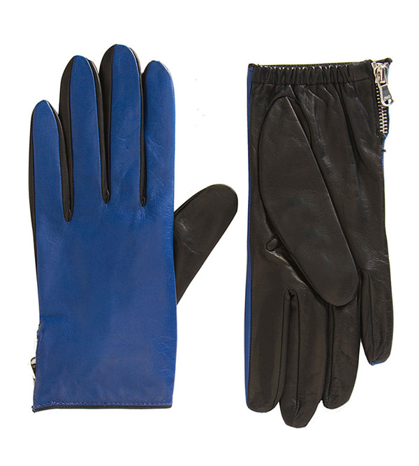 3.1 Phillip Lim Blue/Black Driving Gloves 3.1 Phillip Lim Blue/Black Driving Gloves