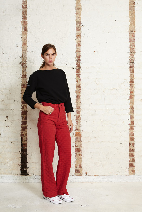 Off Season NYC 001 Work Jean Checkboard Red Off Season NYC 001 Work Jean Checkboard Red