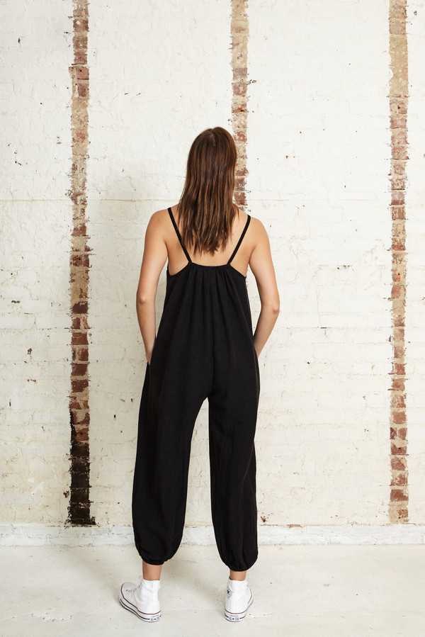 OffSeasonNYC Apolune Lounger Silk Slub Noile Black OffSeasonNYC Apolune Lounger Silk Slub Noile Black
