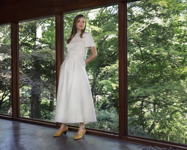 UNIFORME Caro Cropped Palazzo Pants - Belgian Linen Twill UNIFORME Caro Cropped Palazzo Pants - Belgian Linen Twill