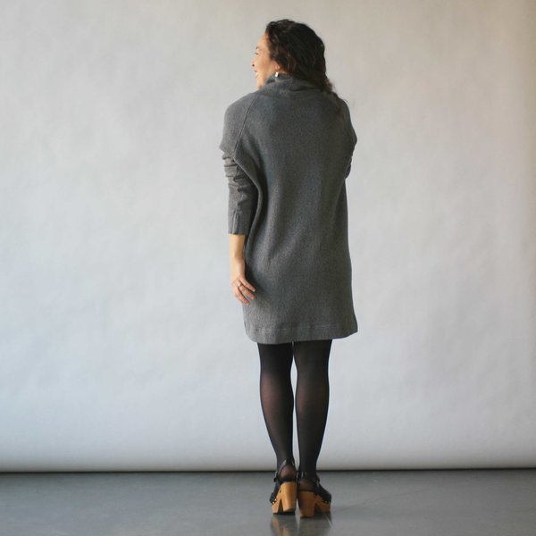 Curator Tempest Sweater Dress in Grey Curator Tempest Sweater Dress in Grey
