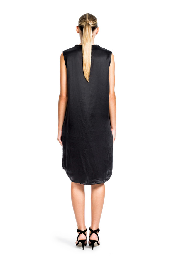 Beth Richards Silk Pilar Dress - Black Beth Richards Silk Pilar Dress - Black
