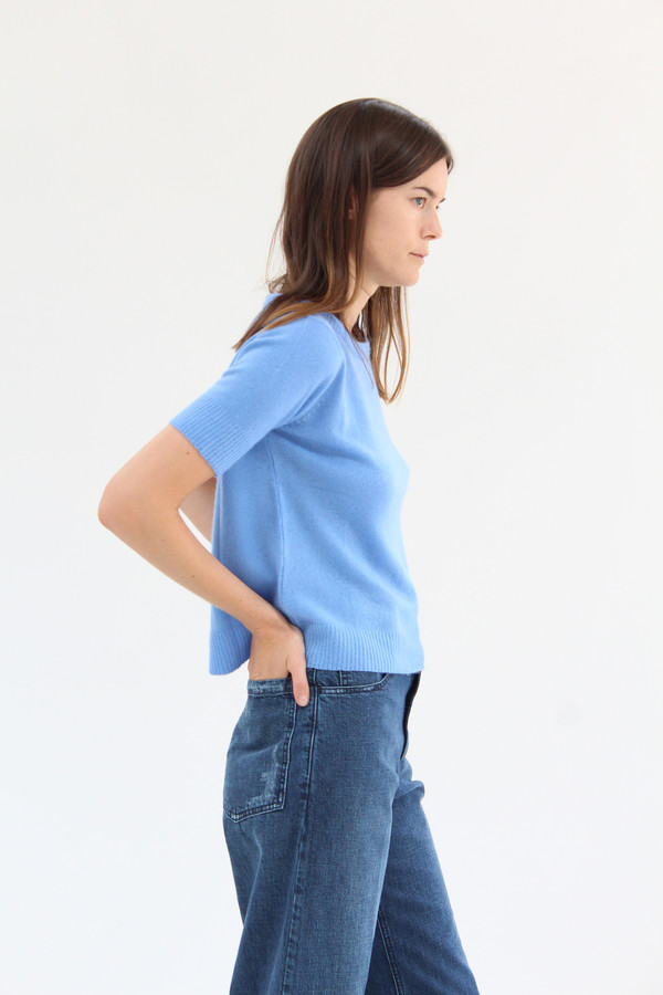 Beklina Cashmere Top Blue Beklina Cashmere Top Blue