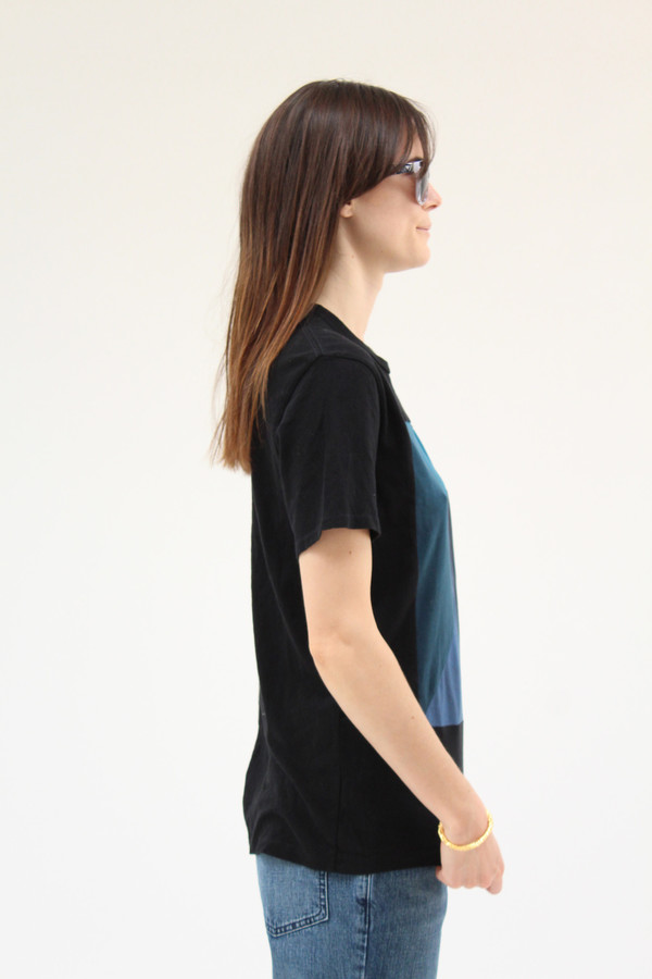 Correll Correll Diagonal T Shirt Black Correll Correll Diagonal T Shirt Black
