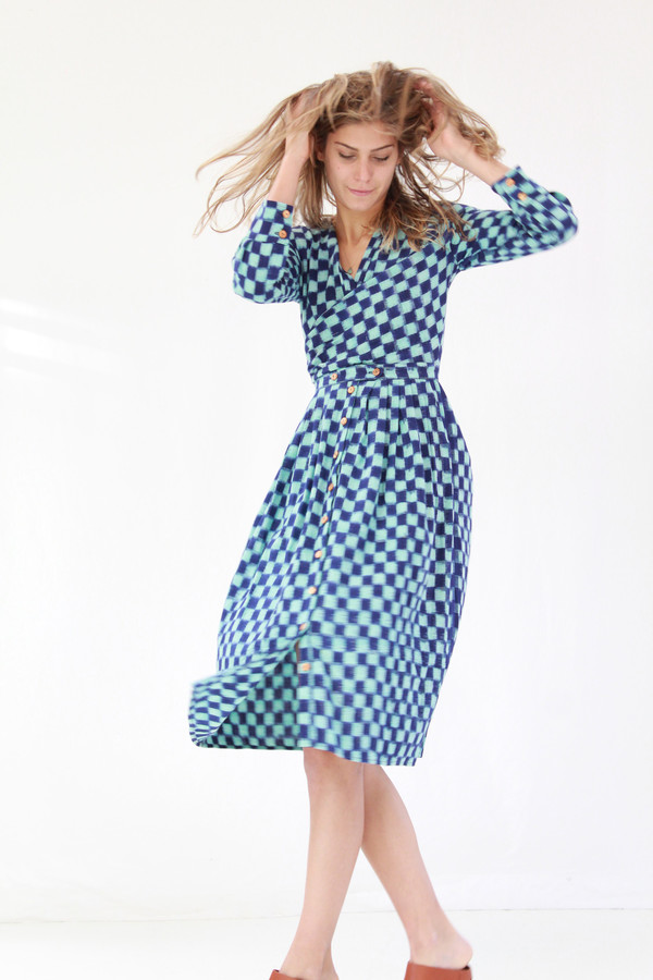 Heinui Octave Dress Ikat Heinui Octave Dress Ikat