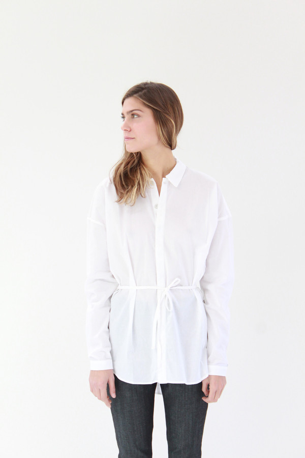 Kowtow Smith Shirt White Kowtow Smith Shirt White