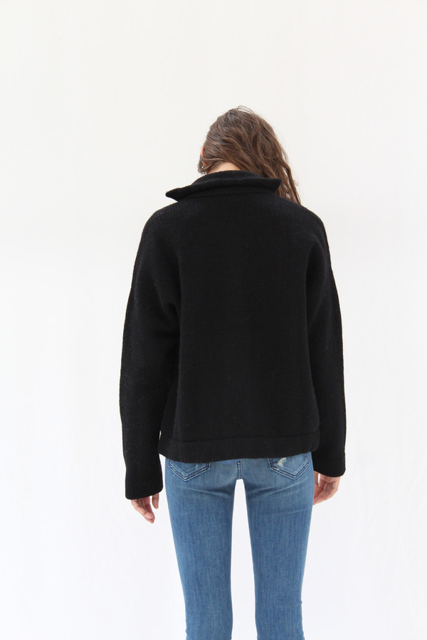 Lauren Manoogian Pea Coat Black Lauren Manoogian Pea Coat Black