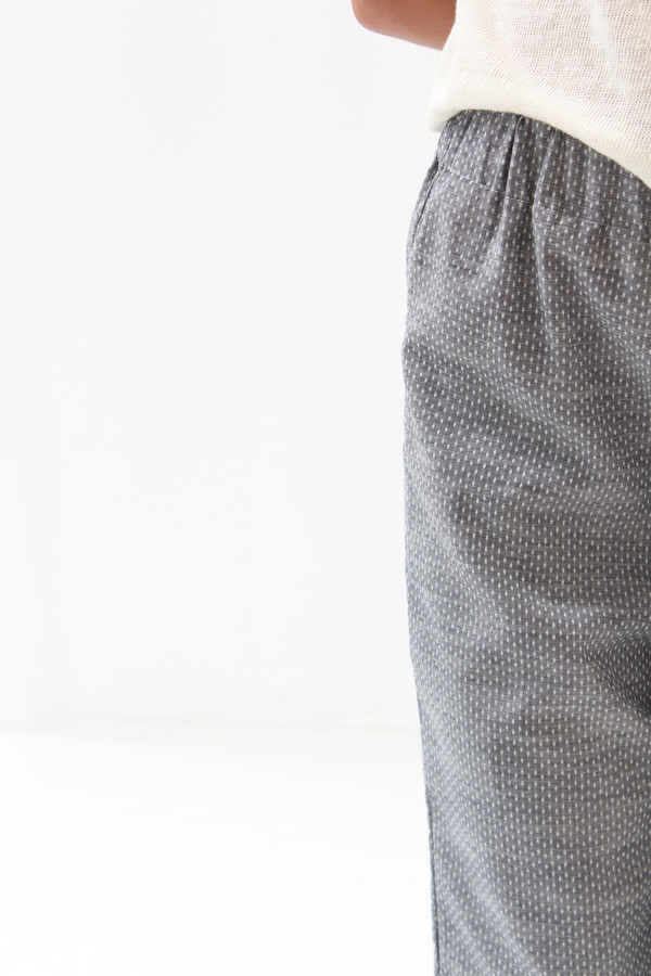 Beklina Basic Pant Blue Speck Beklina Basic Pant Blue Speck