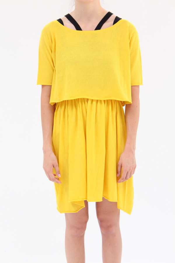 Lina Rennell Detached Dress Turmeric Lina Rennell Detached Dress Turmeric