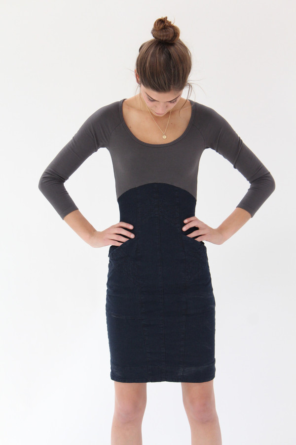 Prairie Underground Commotion Dress Denim Prairie Underground Commotion Dress Denim