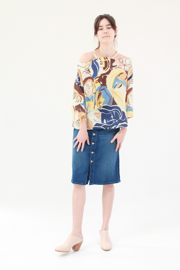 Rachel Comey Folsom Top Faces Rachel Comey Folsom Top Faces