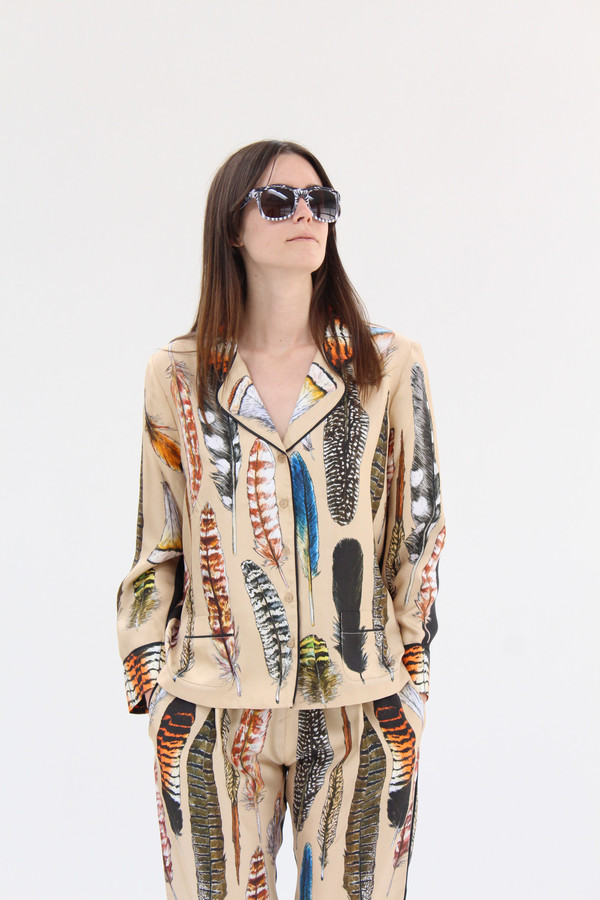 SWASH Silk PJ's Leopard Plumage SWASH Silk PJ's Leopard Plumage